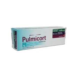 Pulmicort 0.25mg/2ml Suspension 20 Pcs