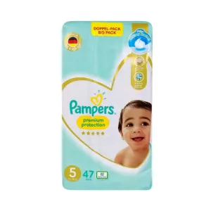 Pampers Premium Protection Size 5 Diapers 47 Pcs