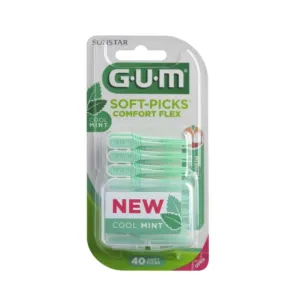 Gum Soft-Picks Comfort Flex Cool Mint Medium 40 Pcs