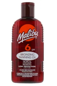Malibu SPF6 Bronzing Tanning Oil Low Protection Tropical Coconut 200ml