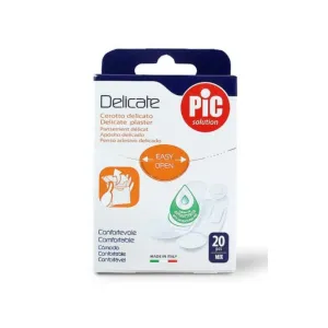 Pic Delicate Comfortable Plaster With Anti Bacterial Pad Mix 20 Pcs