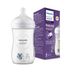 Avent Natural Response Feeding Bottle Single Pack Koala 260ml