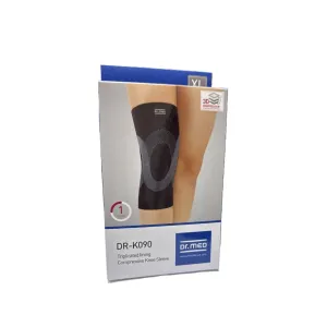 Dr.Med DR-K090 Triplicated Lining Compressive Knee Sleeve XL 1 Pc