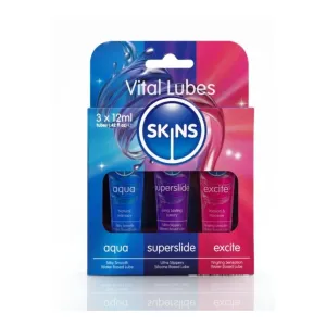 Skins Vital Tubes Aqua, Superslide & Excite 3x12ml