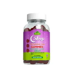 Alfa Sleep Melatonin 5mg Adult Gummies 60 Pcs