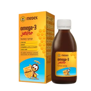 Medex Omega 3 Junior Honey Syrup 150ml