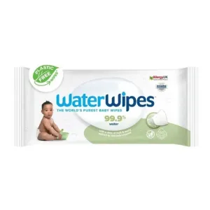 WaterWipes Baby Wipes 99.9% Water With Fruit & Berry Extract 60 Pcs