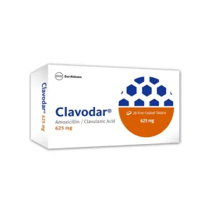 Clavodar 625mg Tablets 20 Pcs