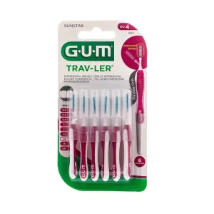 Gum Trav-ler Interdental Brush 1.4mm 6 Pcs (1612)
