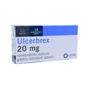 Ulcerbrex 20mg Tablets 14 Pcs