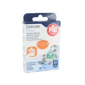 Pic Delicate Boy Comfortable Plaster Medium 24 Pcs