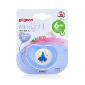 Pigeon Mini Light Pacifier Unisex Medium 6m+ 1 Pc