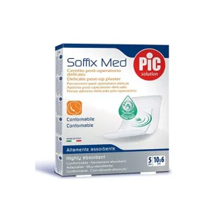 Pic Solution Delicate Post-OP Plaster Conformable 10x6cm 5 Pcs