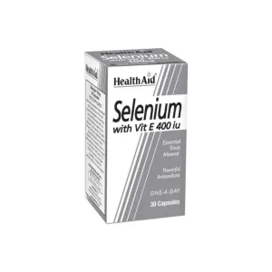 HealthAid Selenium With Vit E 400 IU Capsules 30 Pcs