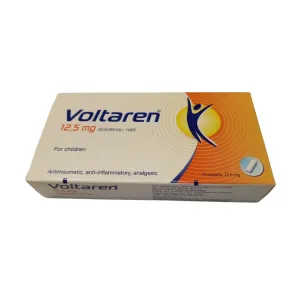 Voltaren 12.5mg Suppositories 10 Pcs