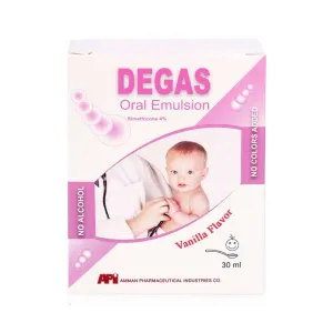 Degas Oral Emulsion Vanilla Flavour 30ml