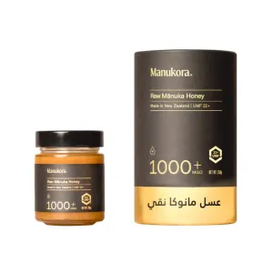 Manukora Raw Manuka Honey 1000+ MGO 250gm