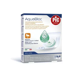 Pic Solution Waterproof Post-OP Plaster Ultrathin 10x10cm 5 Pcs