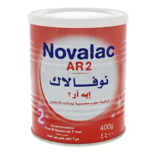 Novalac AR Stage 2 Anti-Regurgitation Follow-On Formula Milk 400gm