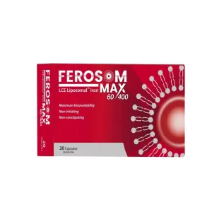 Ferosom Max Capsules 20 Pcs