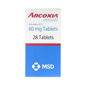Arcoxia 60mg Tablets 28 Pcs