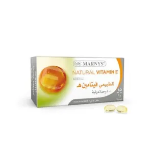 Marny's Natural Vitamin E 400 IU Capsules 60 Pcs