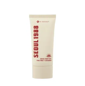 K-Secret Seoul 1988 Sunscreen Pine Tree + Ceramide SPF50+ PA+++ 50ml