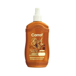 Carrot Sun Gold Tanning Oil Spray For Golden Tan 200ml