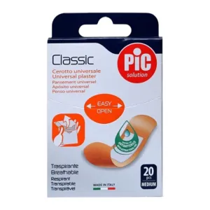 Pic Classic Plaster Strips Medium (19x72mm) 20 Pcs