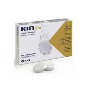 Kin Oro Denture Cleaning Effervescent Tablets 30 Pcs