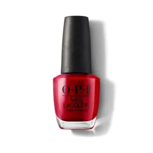 OPI Nail Lacquer Red Hot Rio Nail Polish 15ml