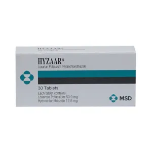 Hyzaar 50mg/12.5mg Tablets 30 Pcs