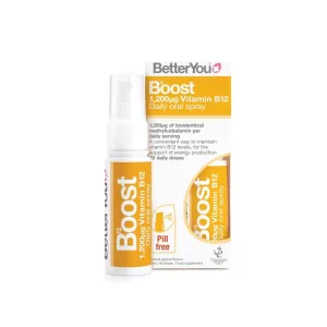 BetterYou Boost B12 1200mcg Oral Spray 25ml