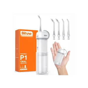 Bitvae Water Flosser P1 Cordless Portable Mini Oral Irrigator White