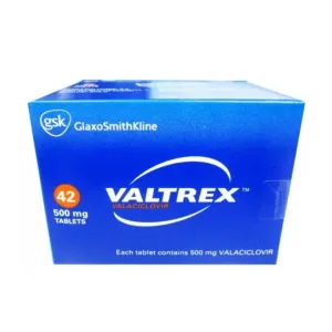 Valtrex 500mg Film-Coated Tablets 42 Pcs