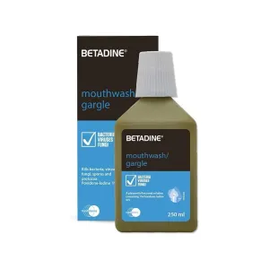 Betadine Mouthwash Gargle 250ml