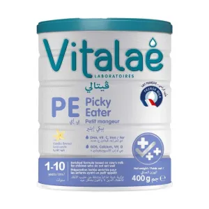 Vitalae PE Enriched Formula Milk Vanilla Flavour 1-10Y 400gm