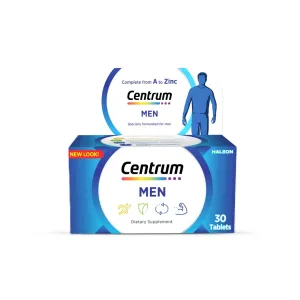 Centrum Men Multi Vitamins Tablets 30 Pcs