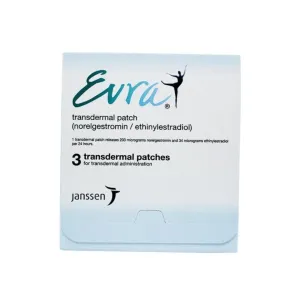 Evra Transdermal Patches 3 Pieces