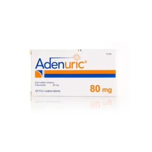 Adenuric 80mg Tablets 28 Pcs