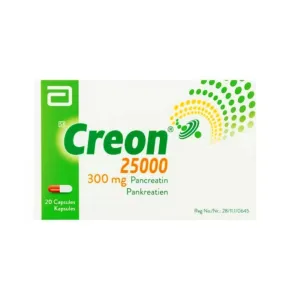 Creon 25000 300mg Capsules 100 Pcs