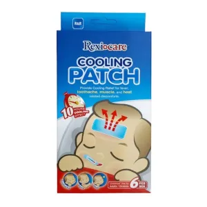R&R Rexi Care Cooling Gel Patch For Adults & Children 4 Pcs
