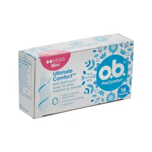 O.B Mini Tampons 16 Pcs
