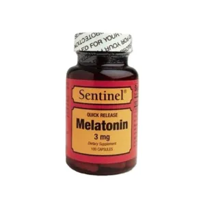 Sentinel Quick Release Melatonin 3mg Capsules 100 Pcs