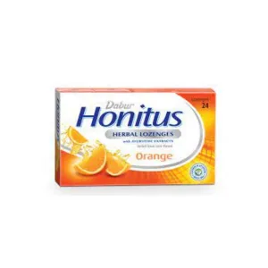 Dabur Honitus Orange Herbal Lozenges 24 Pcs