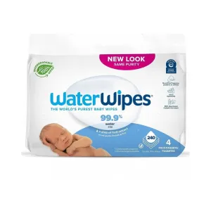 WaterWipes Baby Wipes With Fruit Extract 4x60 Pcs