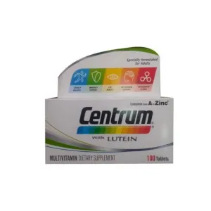 Centrum With Lutein Tablets 100 Pcs