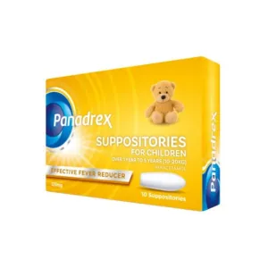 Panadrex Suppositories For Children 125mg 10 Pcs