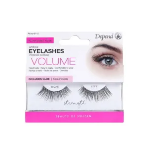 Depend Artificial Eyelashes Volume With Glue Strength 9112