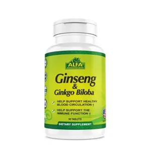 Alfa Ginseng & Ginkgo Biloba Tablets 90 Pcs